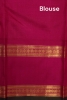 Pure Handloom Butta Contrast Kanjeevaram Silk Saree